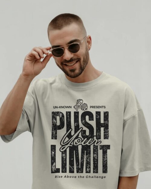 Push Limit  Oversized Classic T-Shirt